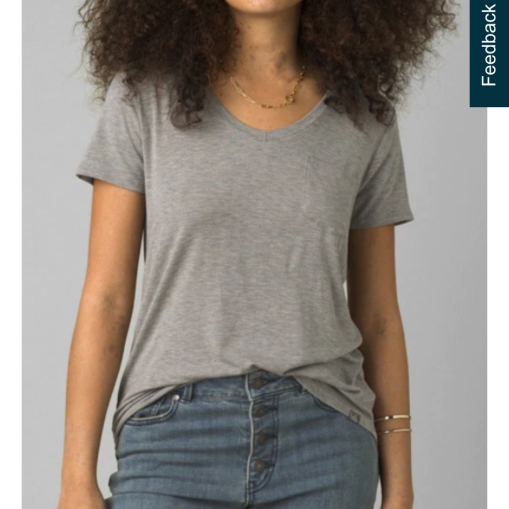 Prana Short Sleeve V-Neck